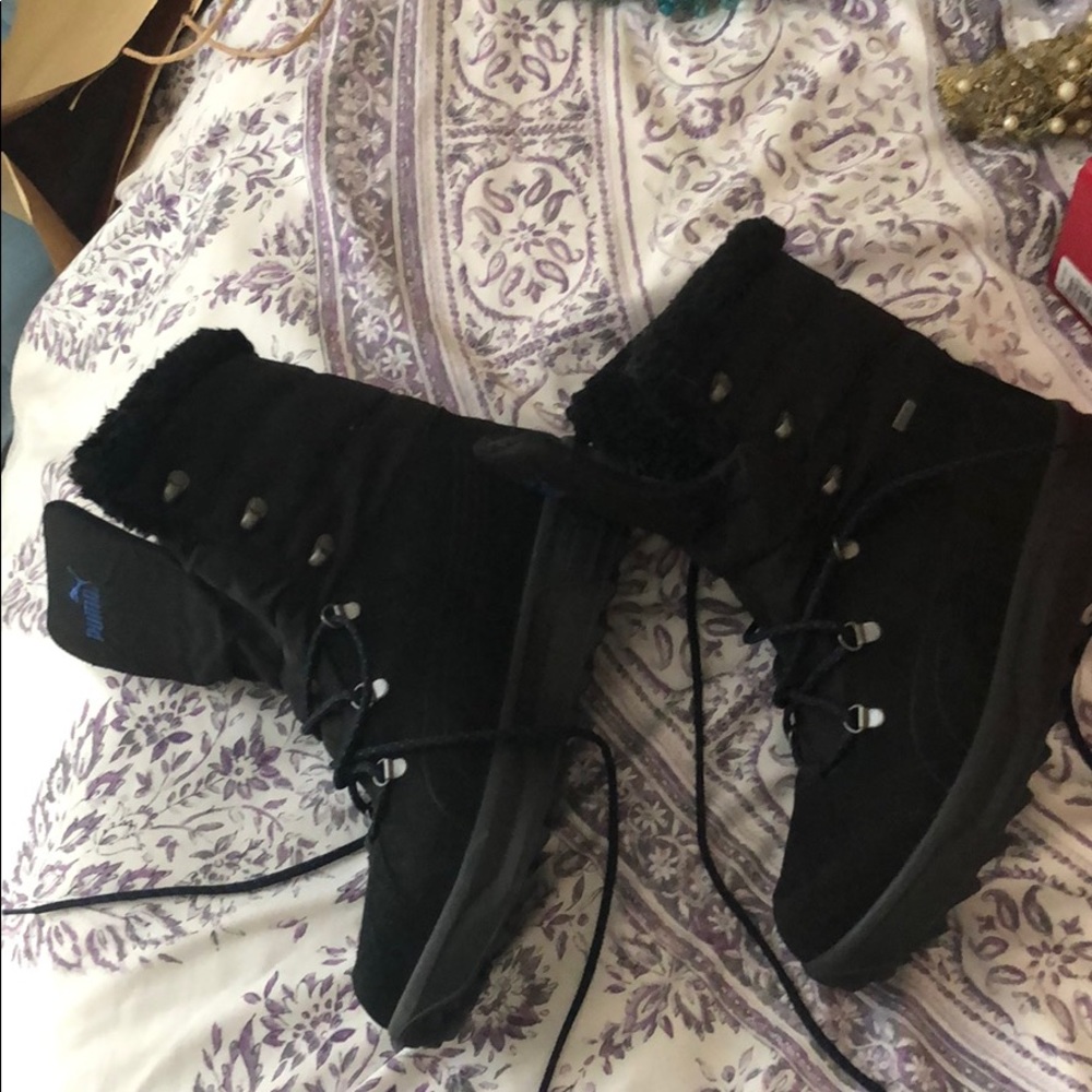 Winter mountain boots